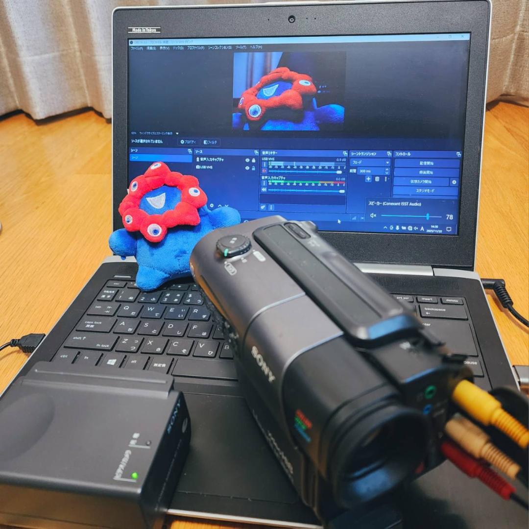 【動作確認済】高画質 Hi8 8ミリ ビデオカメラ SONY ACアダプタセット