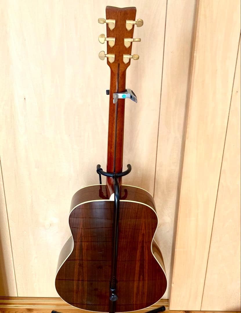 YAMAHA　LL6SB アコースティックギター　スタンド・カポ・ストラップ・他