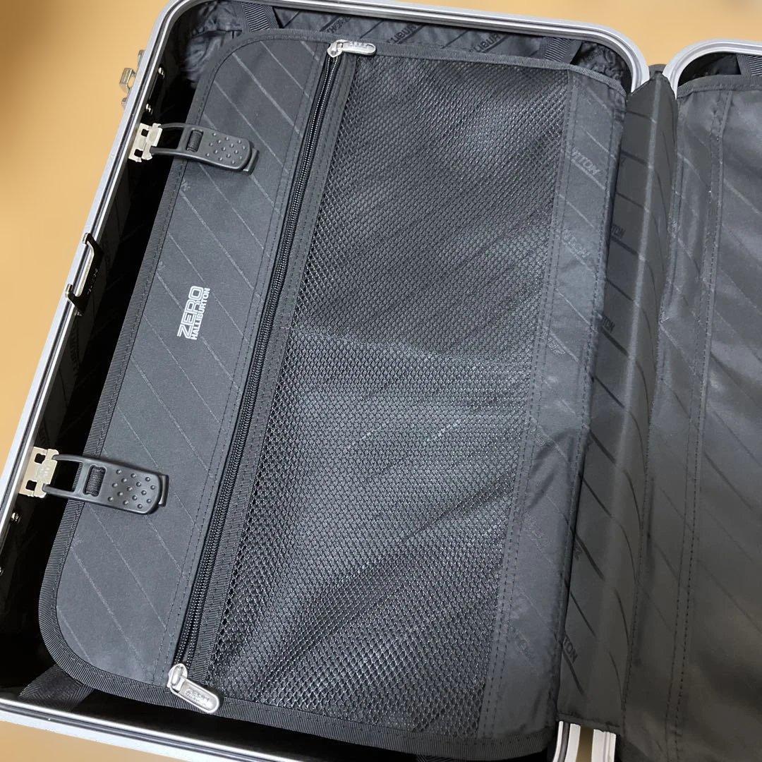 う*ま様 ゼロハリバートン キャリーケース アルミ コーティング 機内 持込 サ