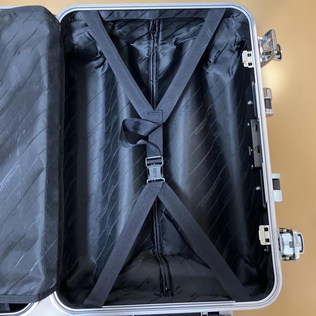 う*ま様 ゼロハリバートン キャリーケース アルミ コーティング 機内 持込 サ