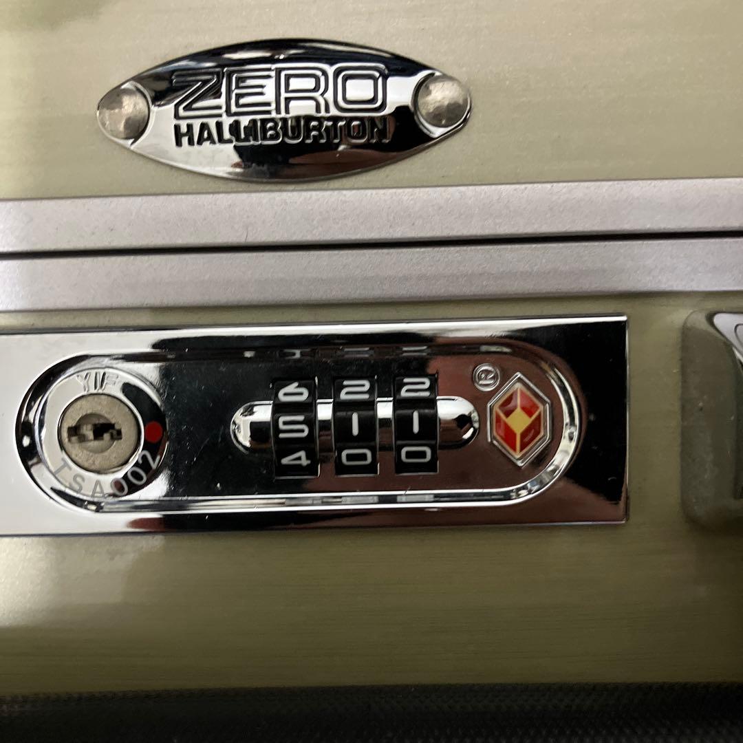 う*ま様 ゼロハリバートン キャリーケース アルミ コーティング 機内 持込 サ