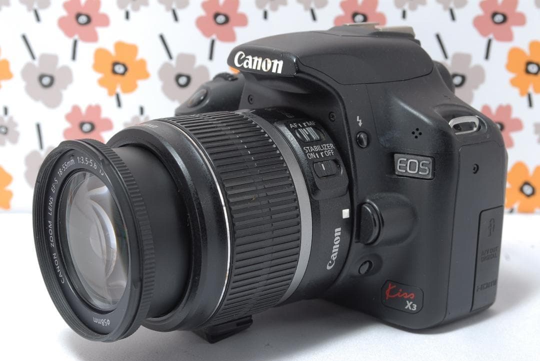 ❤Canon Kiss X3❤軽量＆入門モデル❤バッテリー2個付き❤スマホ転送可