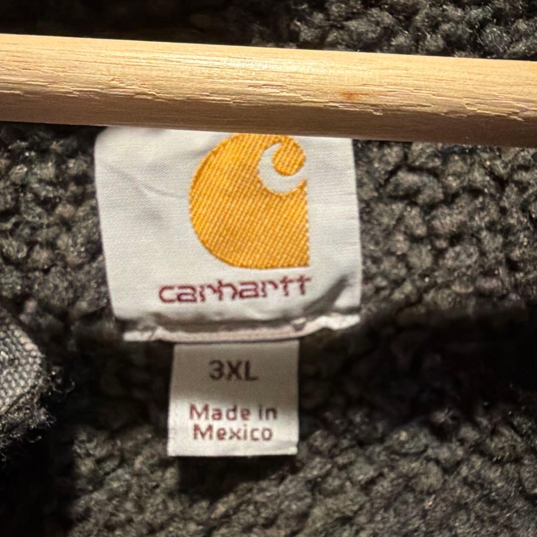 Carhartt グレー ジップアップベスト