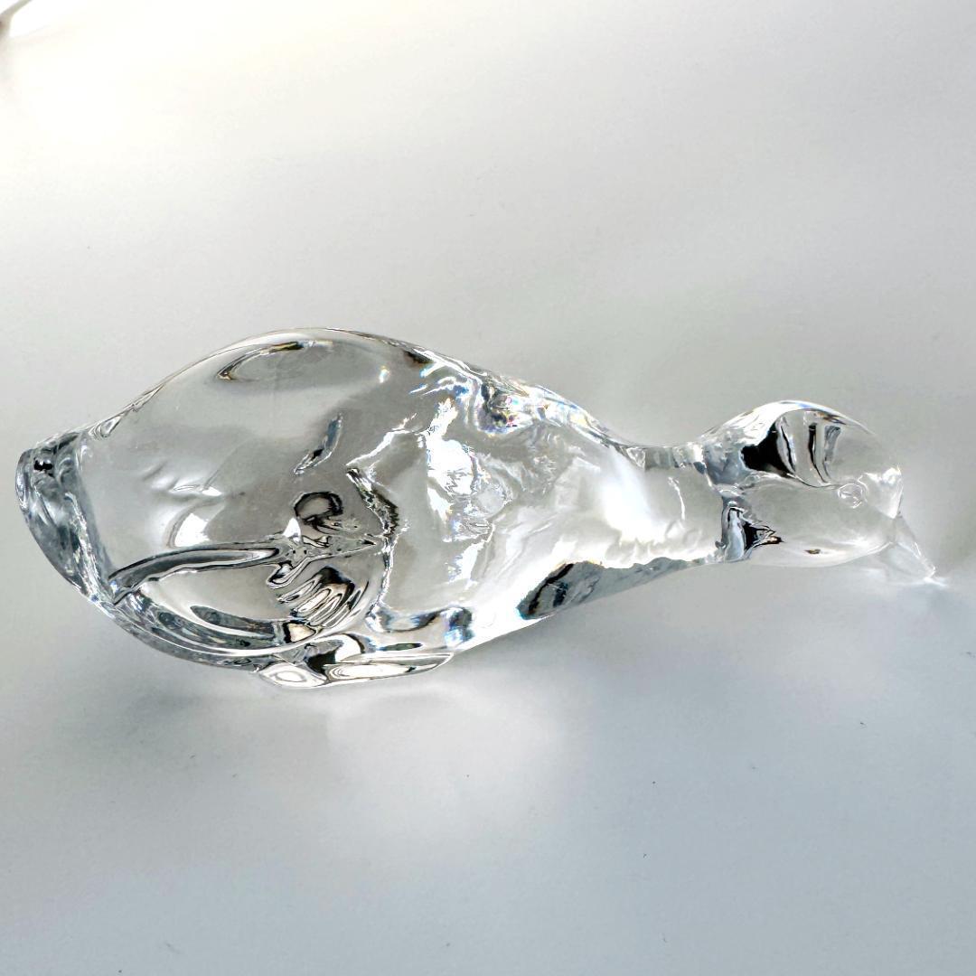 【バカラ】動物 カモ 置物 インテリア★美品★金運