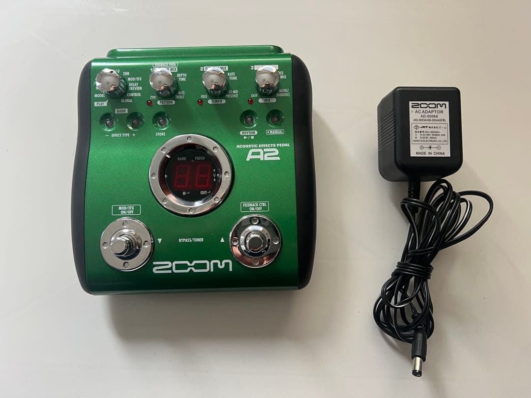 ZOOM ズーム A2 アコースティック マルチエフェクター