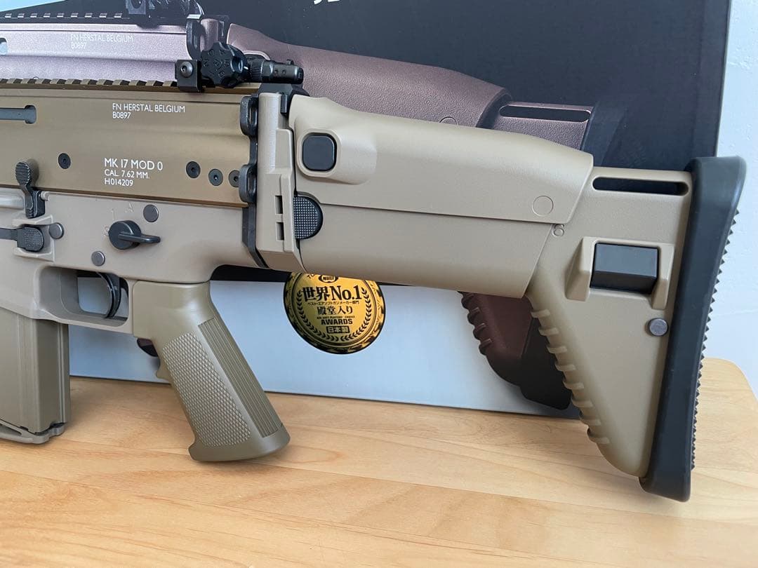 東京マルイ 次世代電動ガン SCAR-H FDE 純正マガジン マグポーチ