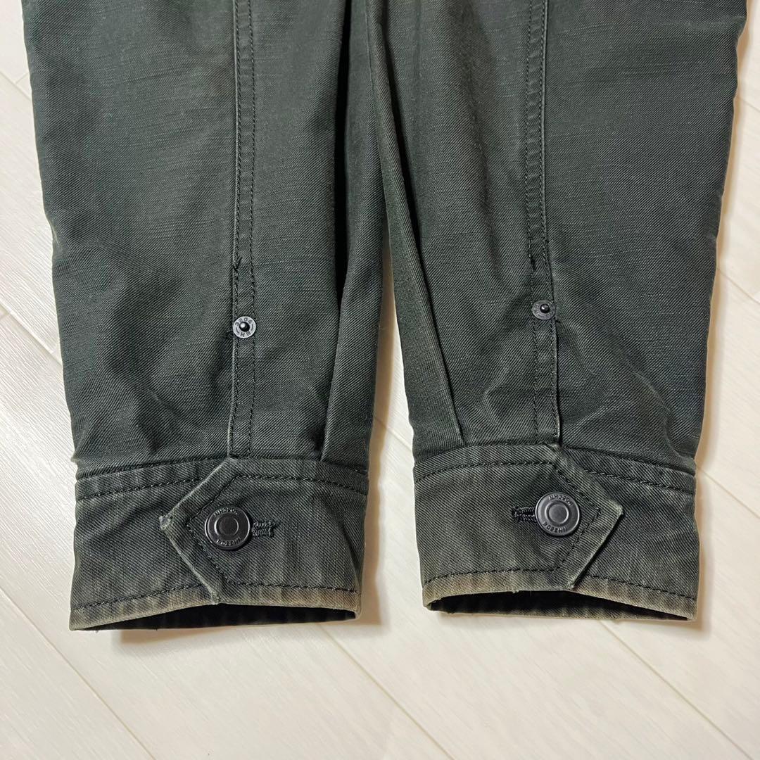 フェード ネイバーフッド レタリング刺繍 スウィングトップ コットンジャケット