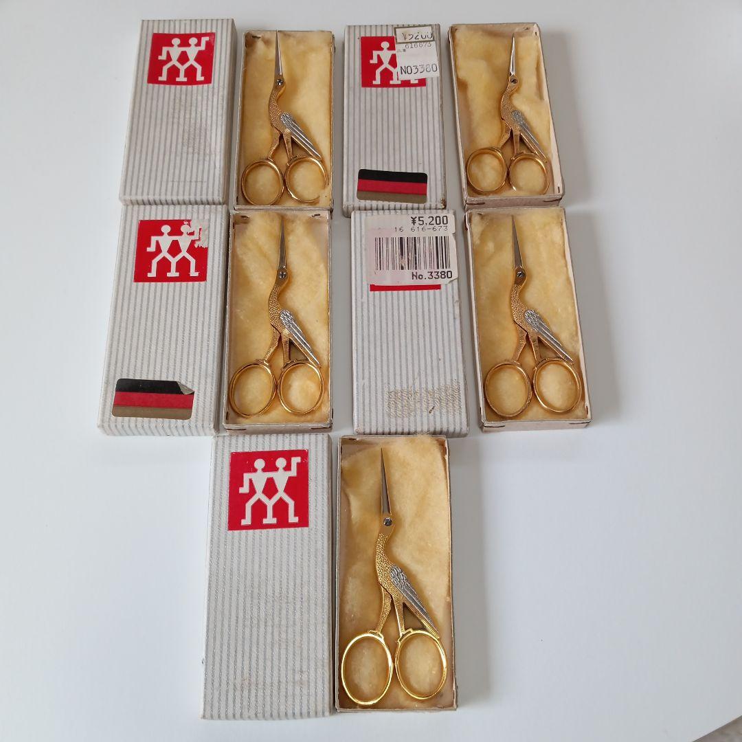 専用　Zwilling ツヴィリング　ヘンケルス コウノトリ、鶴型 ハサミ　5点