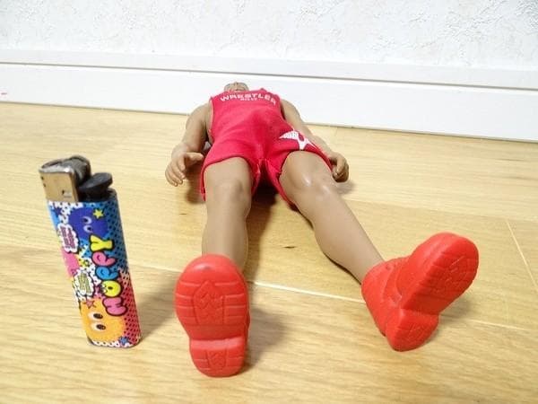 WRESTLER BILLY フィギュア カルロス ビリー人形 ボディビル