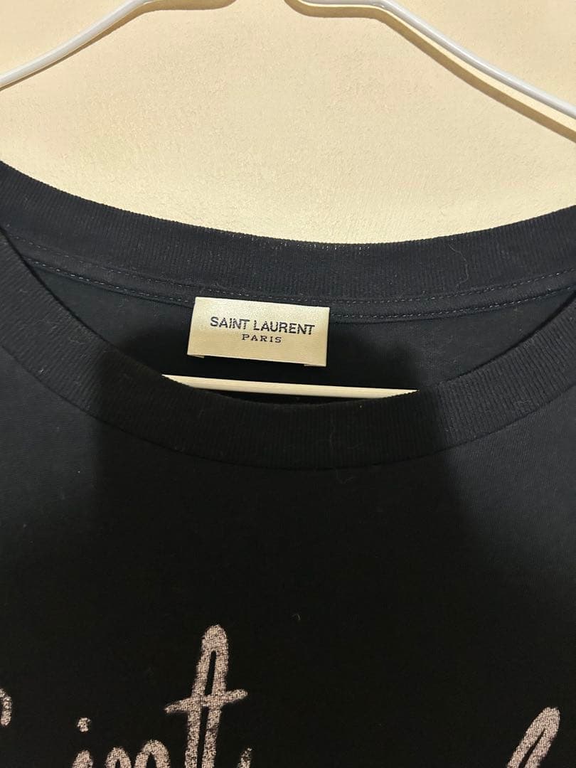 saint laurent サンローラン ノースモーキングTシャツ 希少Sサイズ