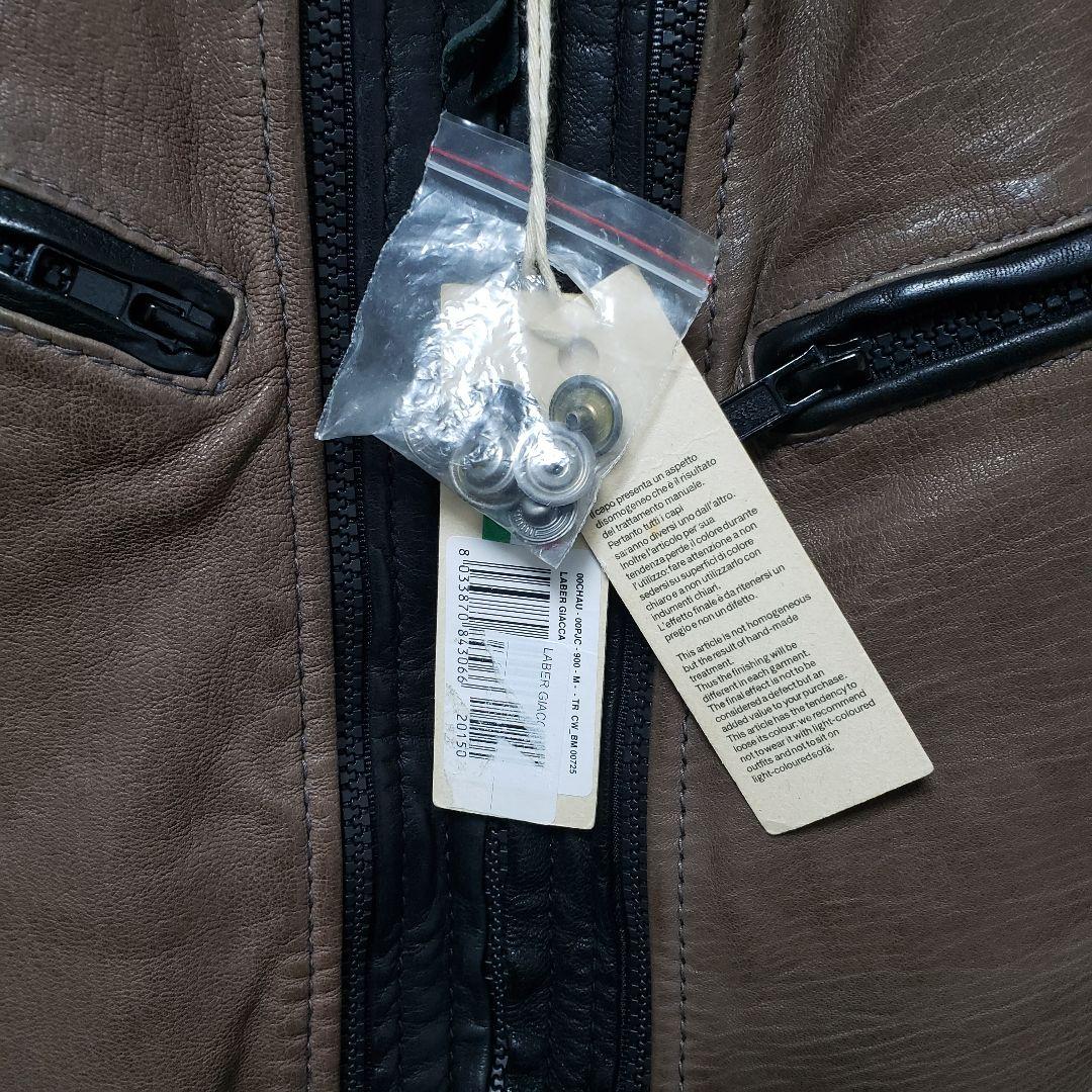 DIESEL ディーゼル レザーライダースジャケット 2way Mサイズ