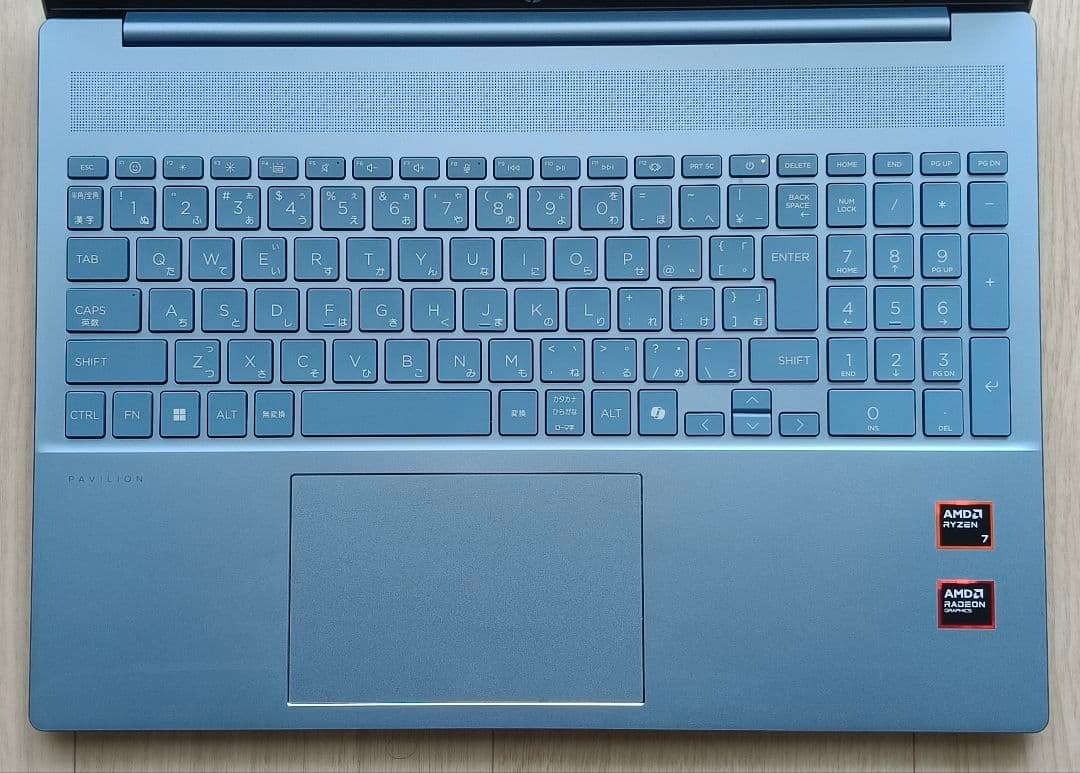 【美品】HP Pavilion 16-ag/Ryzen 7 8840U