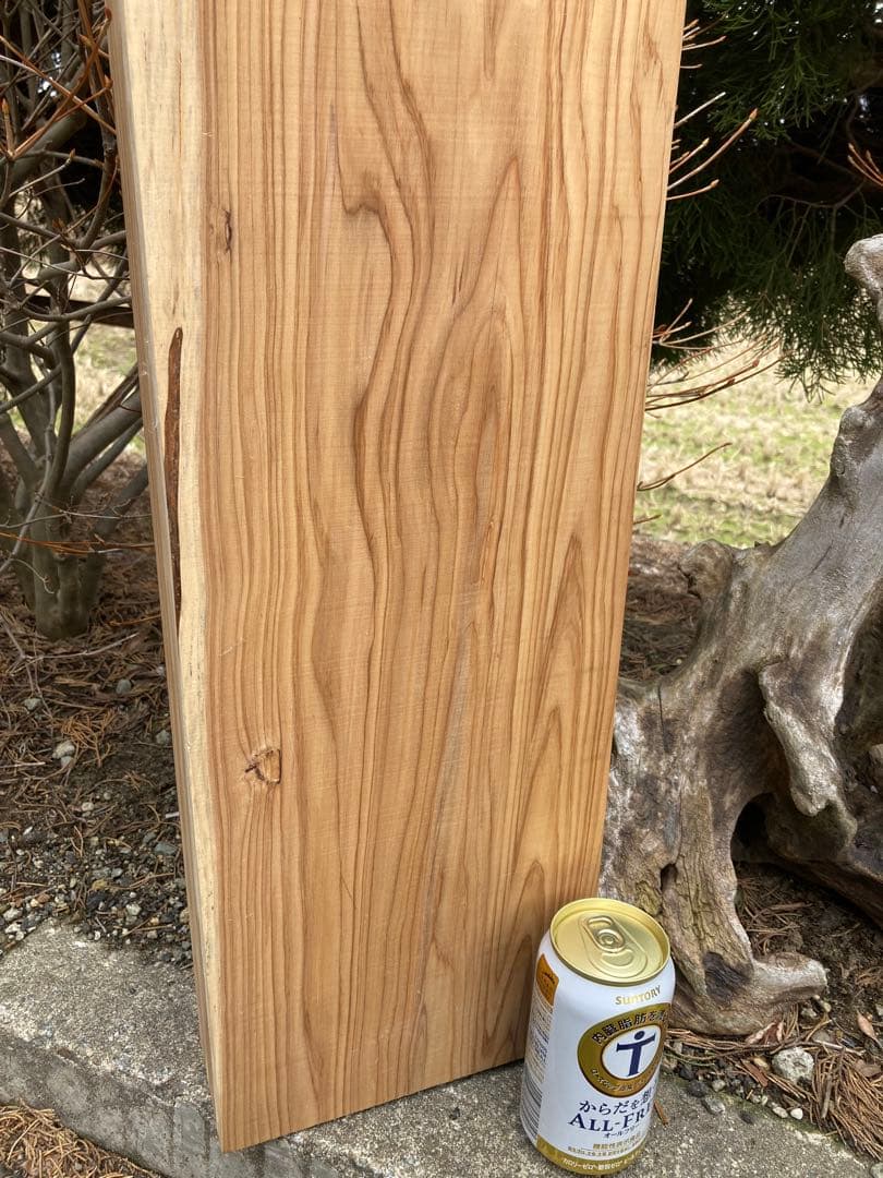 乾燥済み　北海道　イチイ　オンコ　一位　材料　106×20×7cm