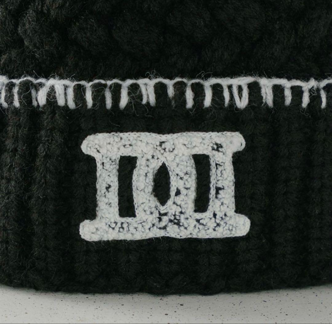 Darich DDロゴバスケットニットビーニー 黒