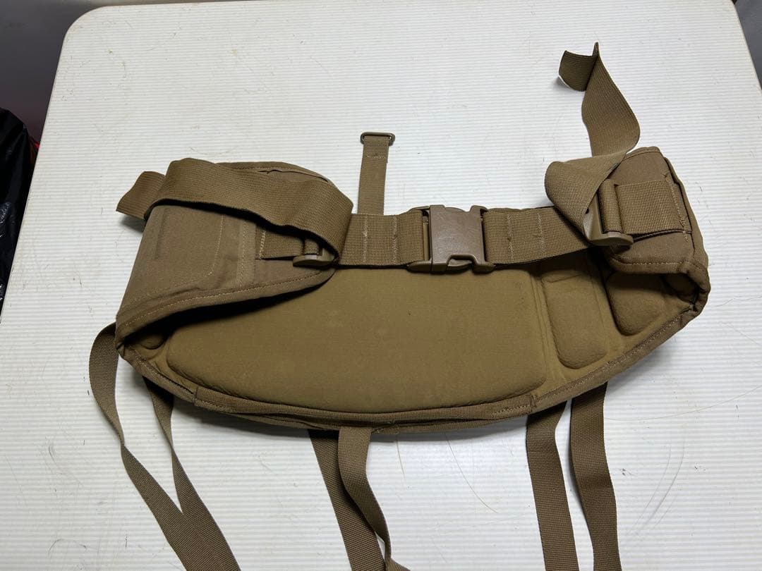 Us Miliary Usmc Filbe Molleパックヒップベルトコヨーテ