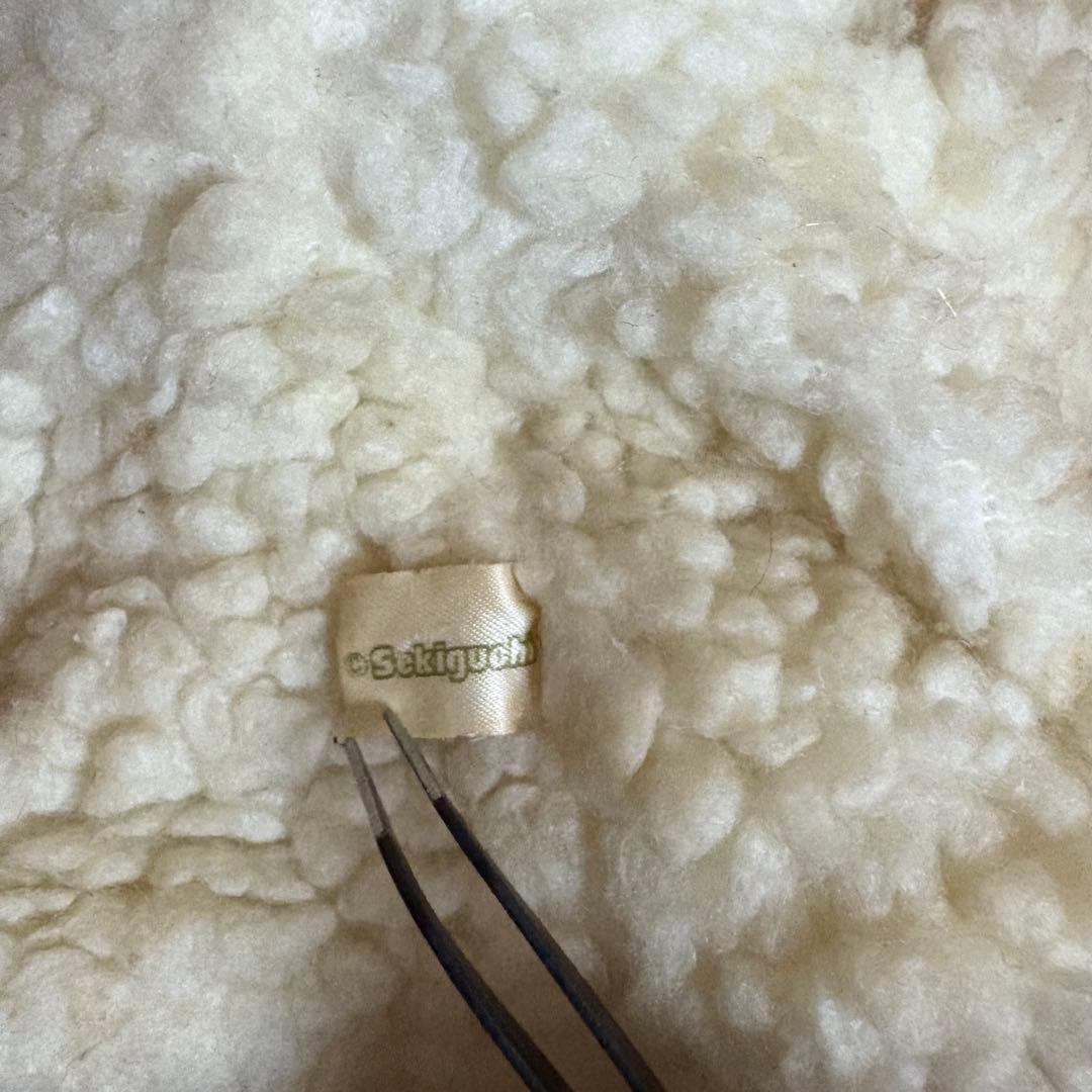 セキグチ　ヒツジ　ハンド　パペット　昭和　レトロ　ぬいぐるみ　希少　レア　(n