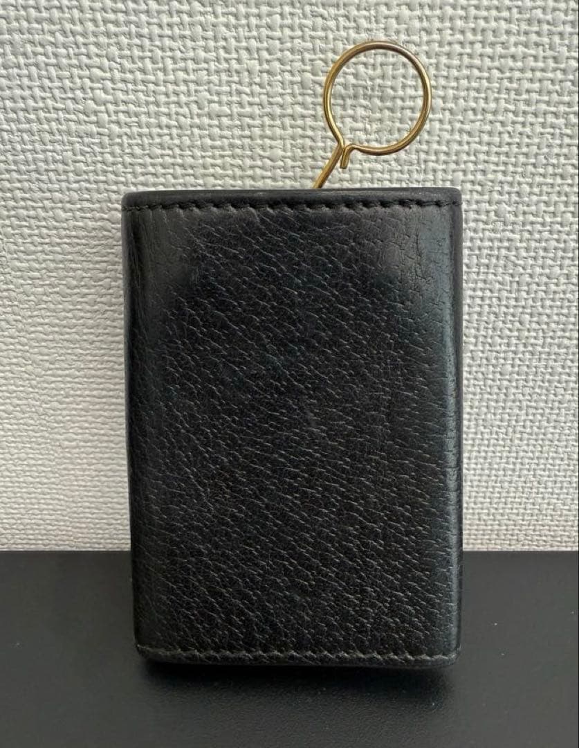 【本日限定セール】GUCCI キーケースビー 蜂 ブラックレザー