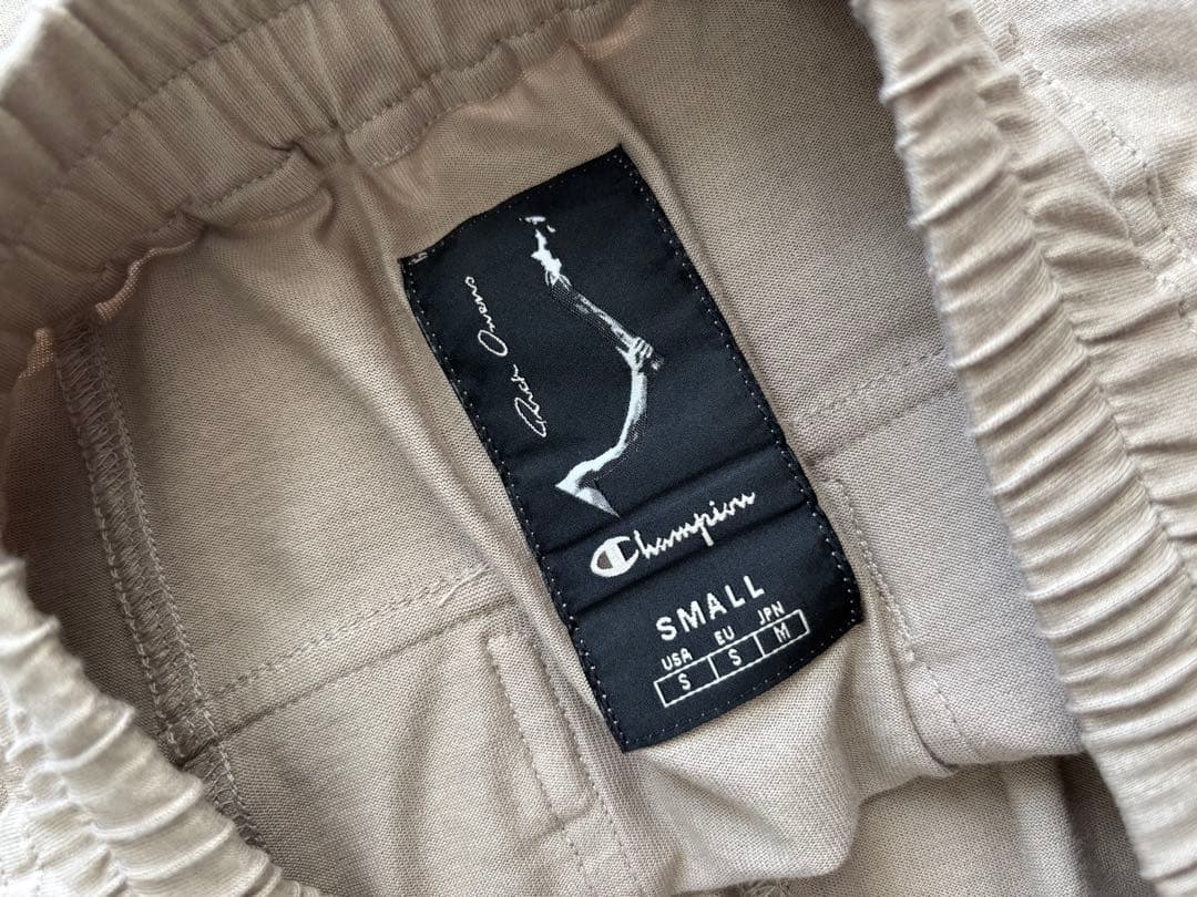 RickOwens DRKSHDW×Championサルエルパンツ S ベージュ