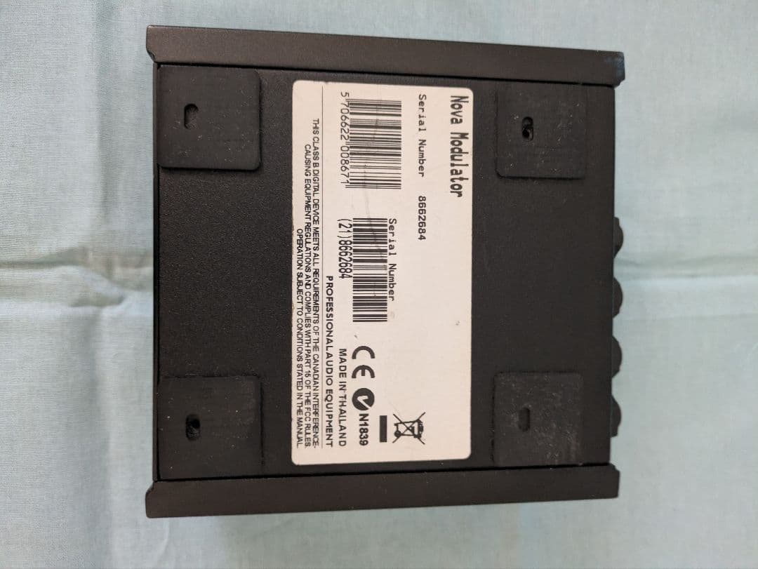 ギター t.c. electronic Nova Modulator