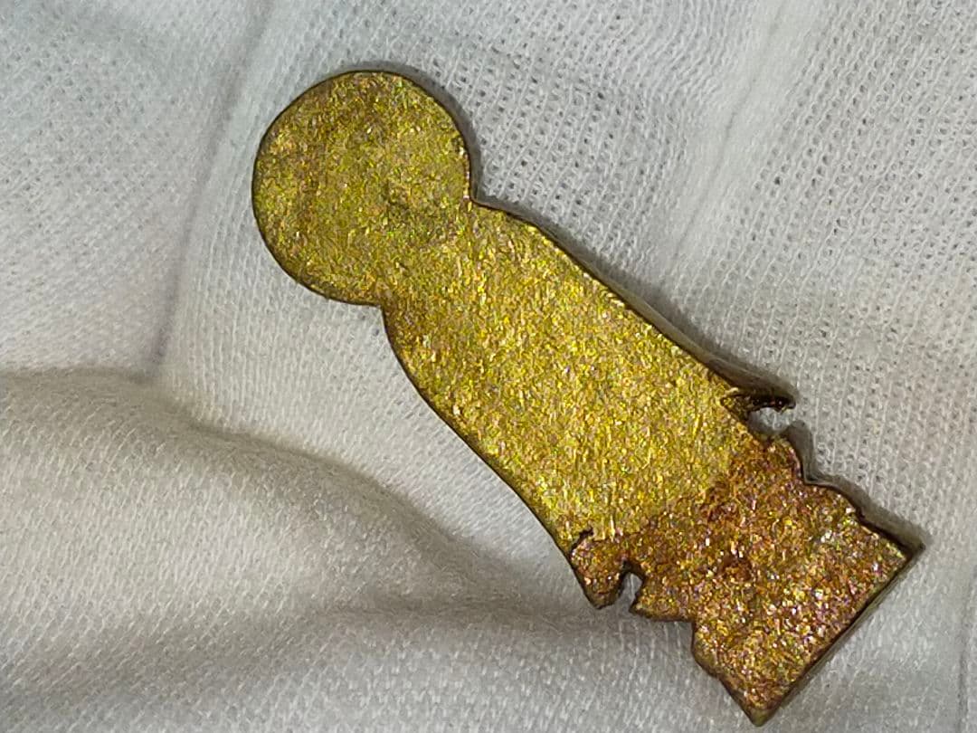 ♥本尊　釈迦像　豆仏　５体　展示台　共箱付き　お釈迦様　仏像　観音様　骨董