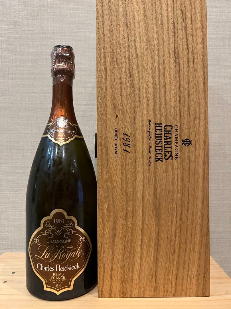 シャルル・エドシック　1981 キュベロワイヤル　豪華箱付