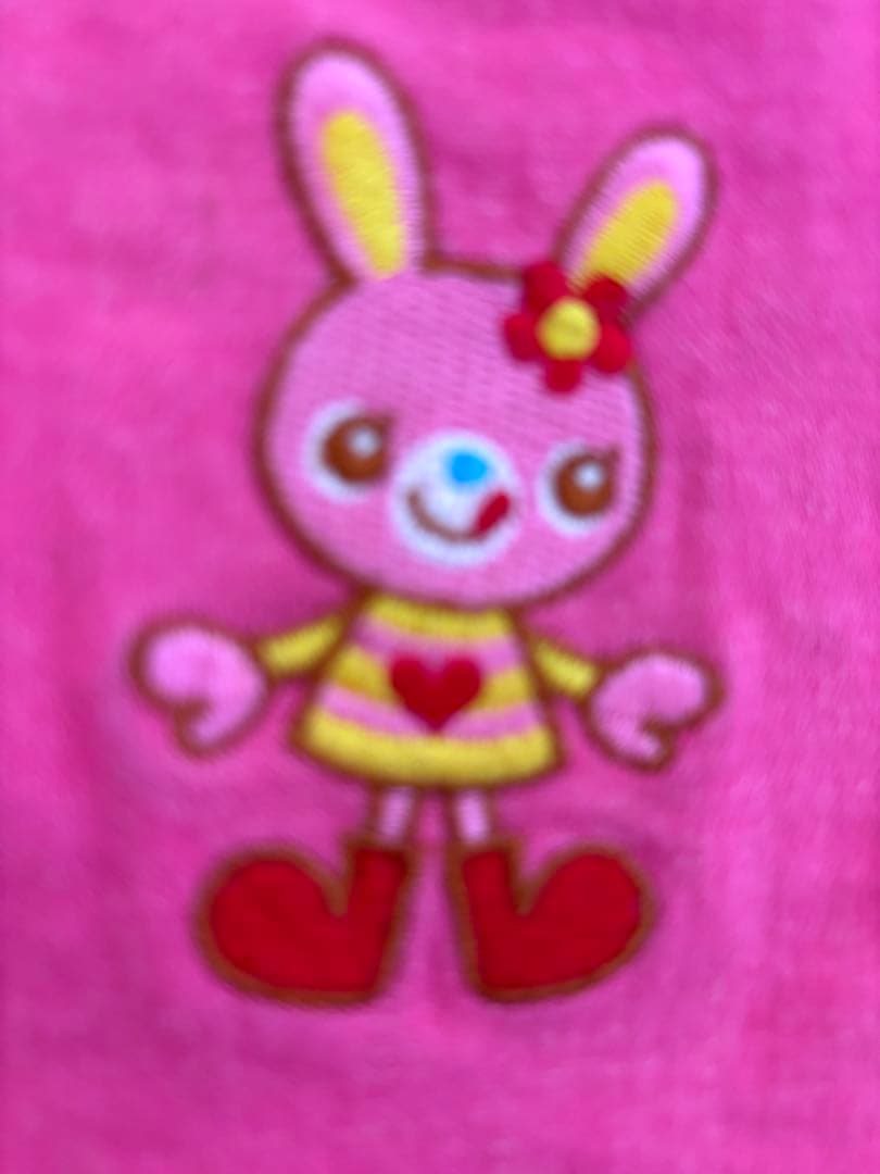 【美品】メゾピアノ☆ミミポポ刺繍入りプリーツスカート