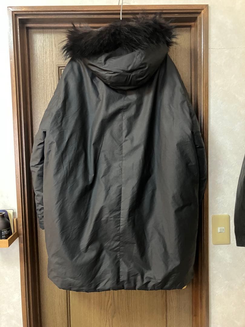 prada パデットコート　アライグマファー