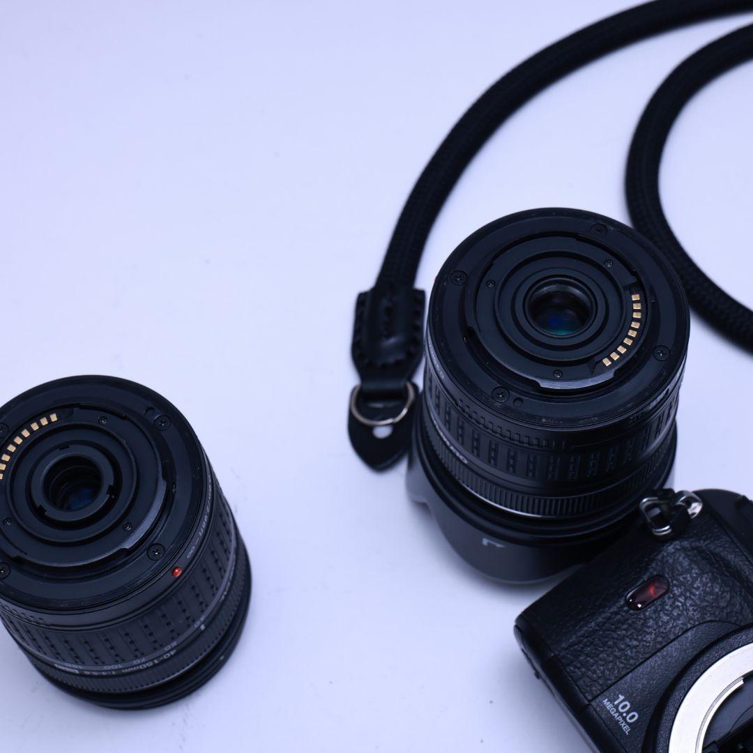 スマホ転送可 OLYMPUS e-410 一眼レフデジタルカメラ 標準望遠レンズ