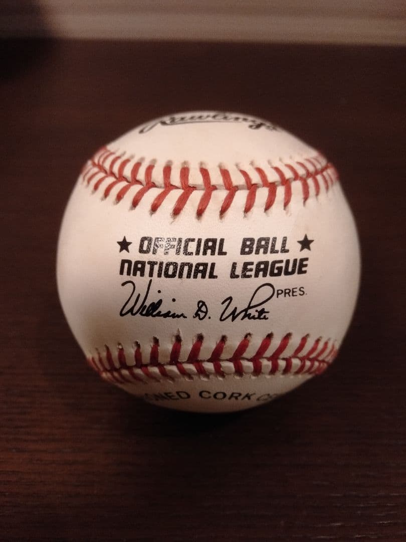 バリー・ボンズ直筆サインボール