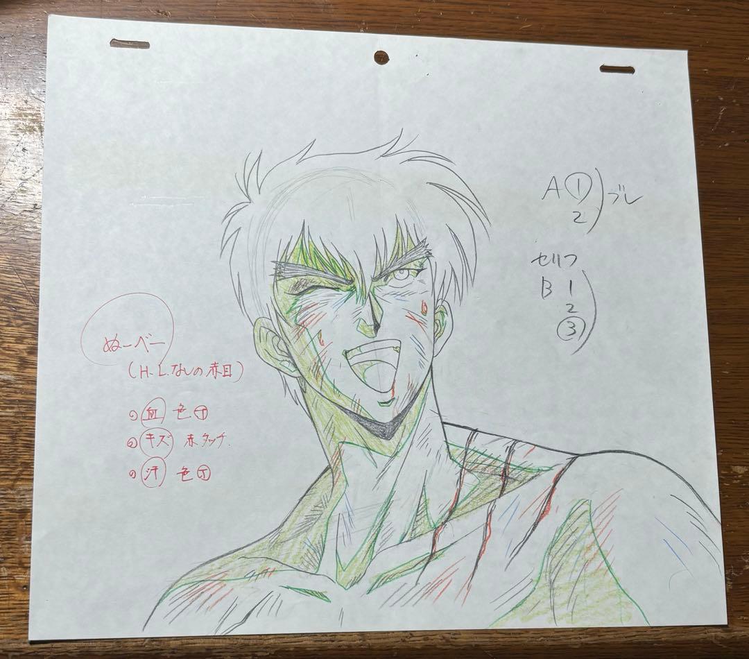 地獄先生　ぬーべー　ゆきめ　セル画　アニメ直筆　レイアウト