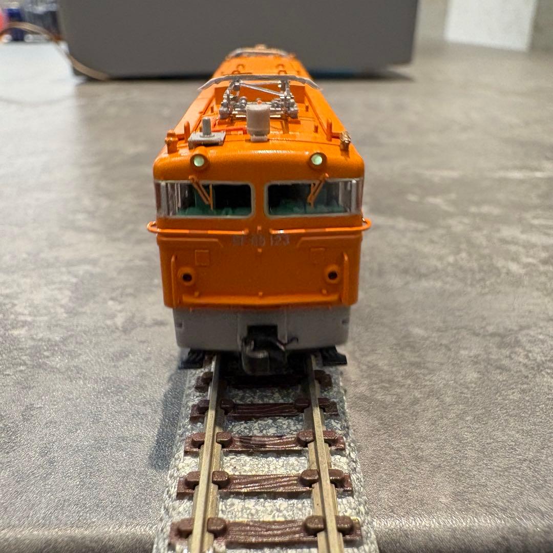 マイクロエース EF65-123オレンジ　ゆうゆうサロン岡山牽引機