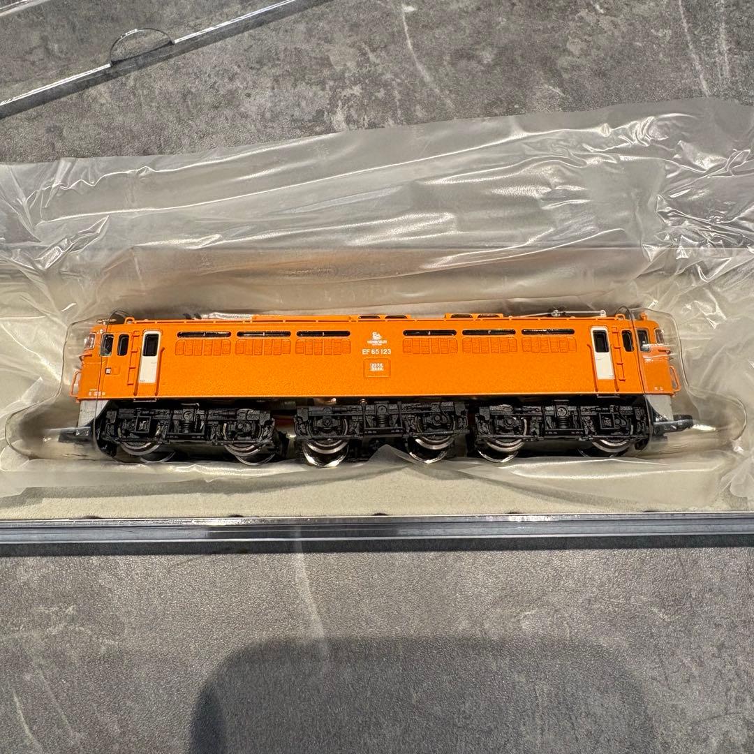 マイクロエース EF65-123オレンジ　ゆうゆうサロン岡山牽引機