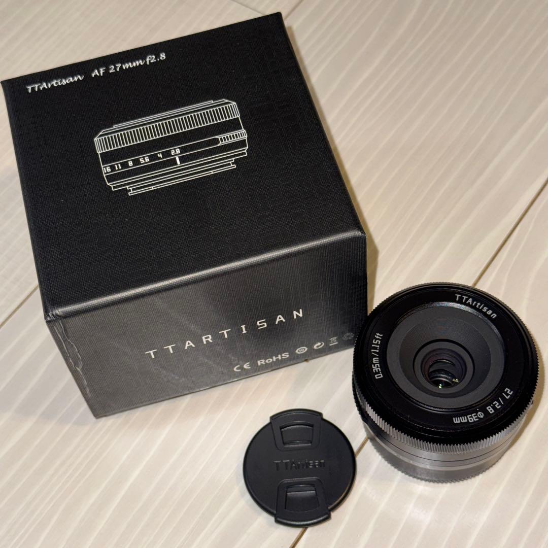 TTArtisan AF 27mm f/2.8 レンズ　富士マウント