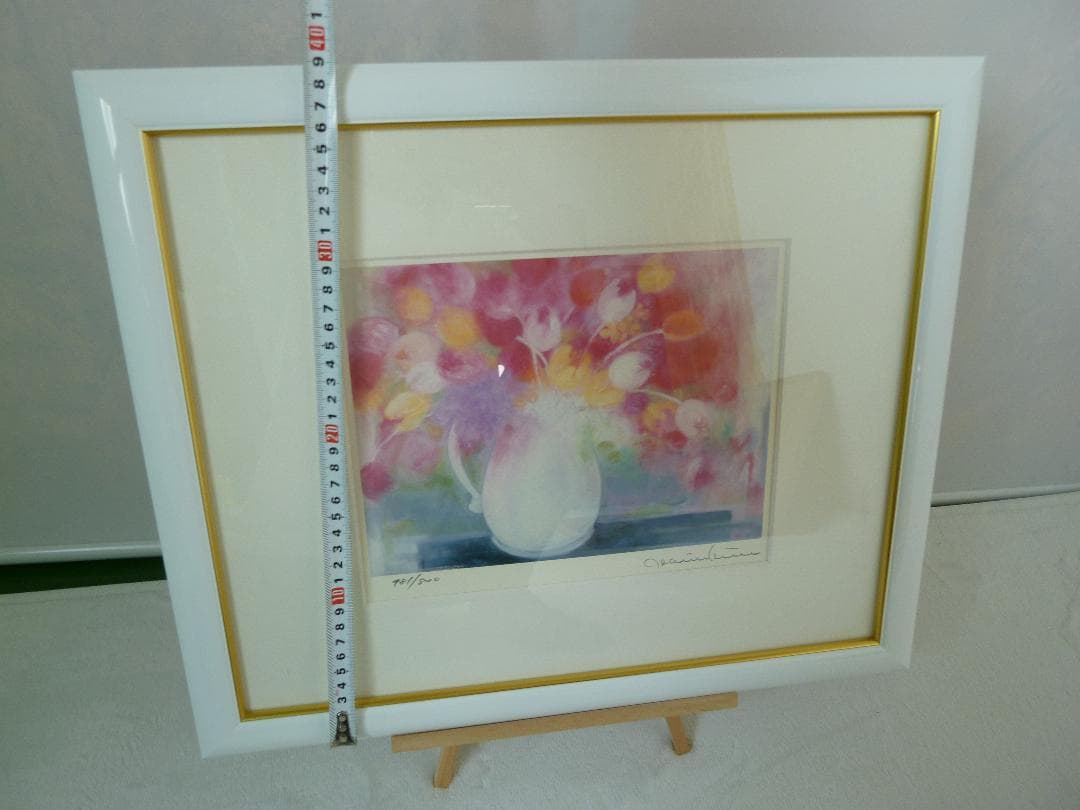 ◆美品◆ Jeannie Kimm作　窓の春 絵画