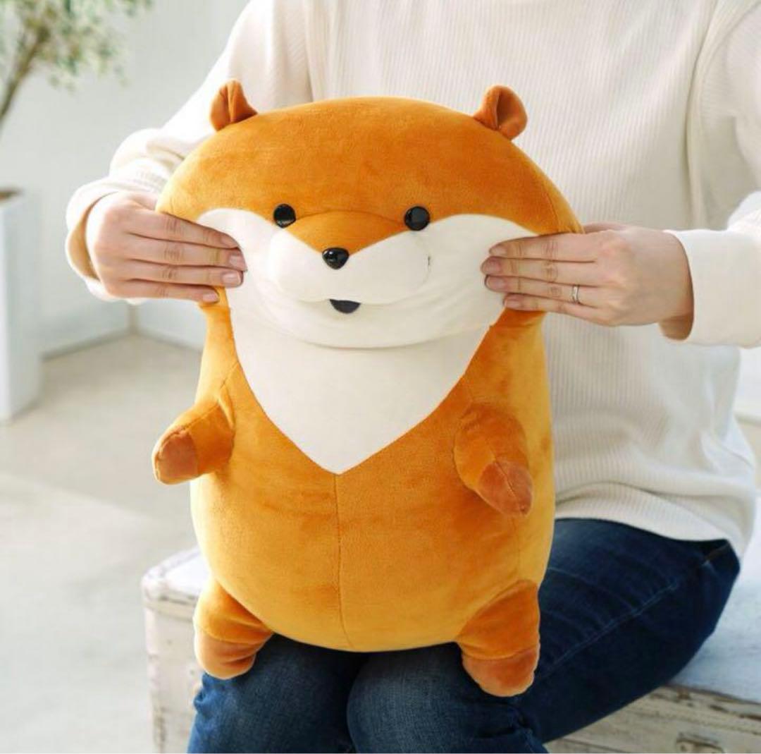 新品 可愛い嘘のカワウソ もちっとぬいぐるみ