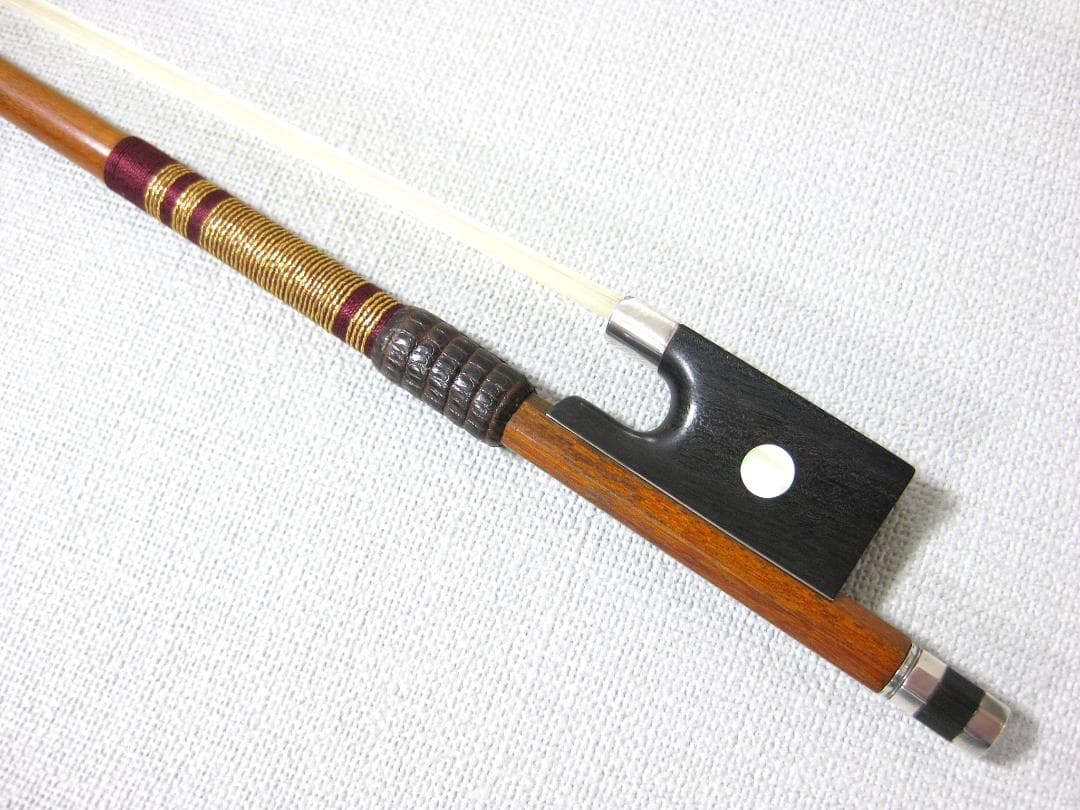 【上質ドイツ製】 Wilhelm Raum 2つ星 バイオリン弓 4/4