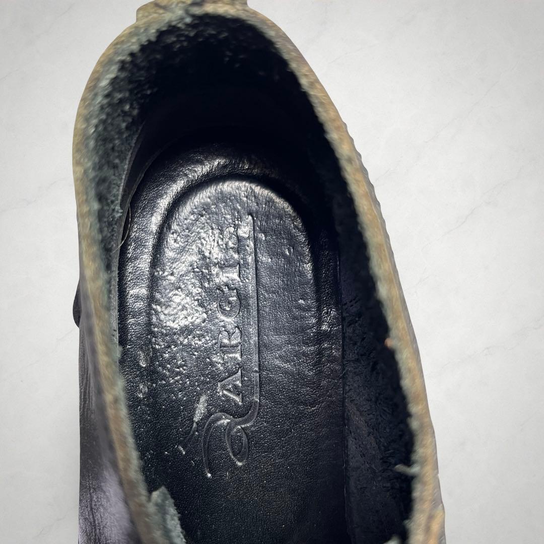 ARGIS アルジス ストレートチップ 美品 レザーシューズ 黒 41