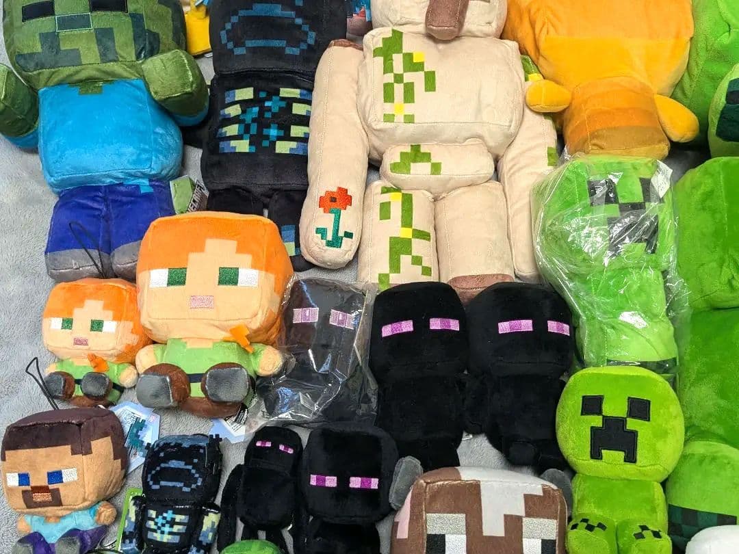 Minecraft マイクラ ぬいぐるみ クッション まとめ クリーパー ゾンビ