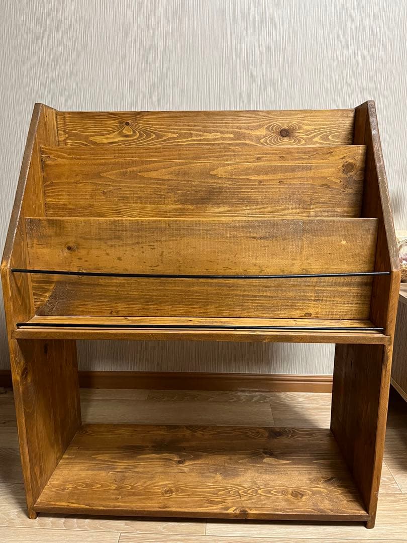 niko and ... マガジンラック ウッド 63cm