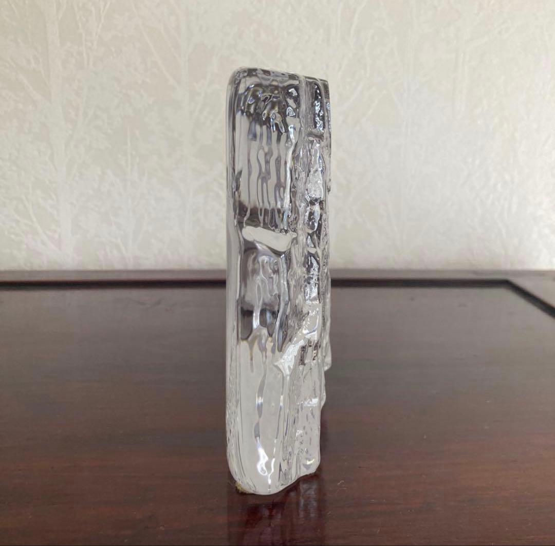 北欧 KOSTA BODA コスタボダ クリスタルガラス 船の彫刻