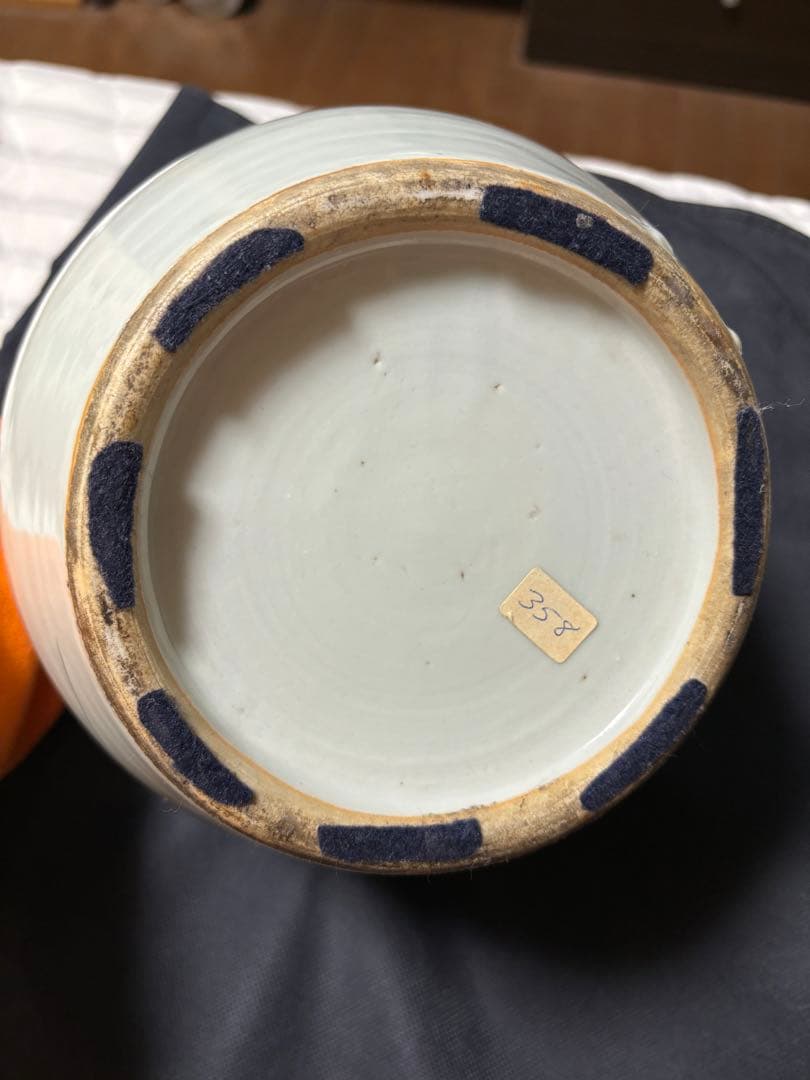 中国古美術 清末民国時代　色絵　粉彩壺　漁樵耕読　周佐興