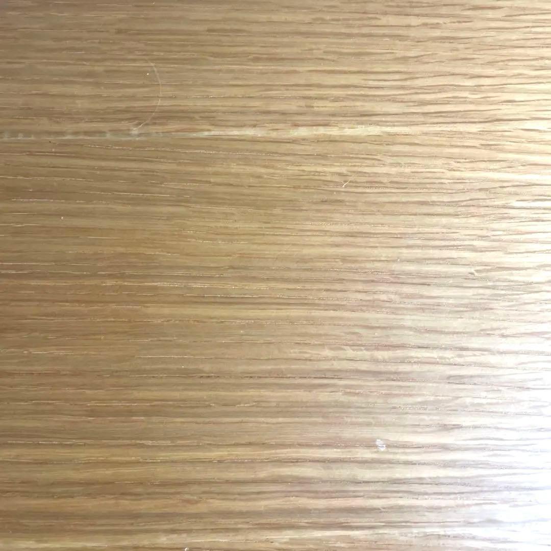 【完成形】無印良品 リビングでもダイニングでもつかえるテーブル　オーク材