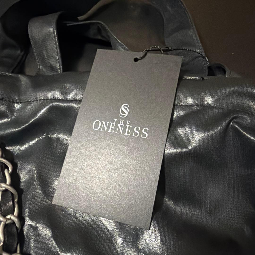 【THE ONENESS】フィッシュレザー チャーム ブラック
