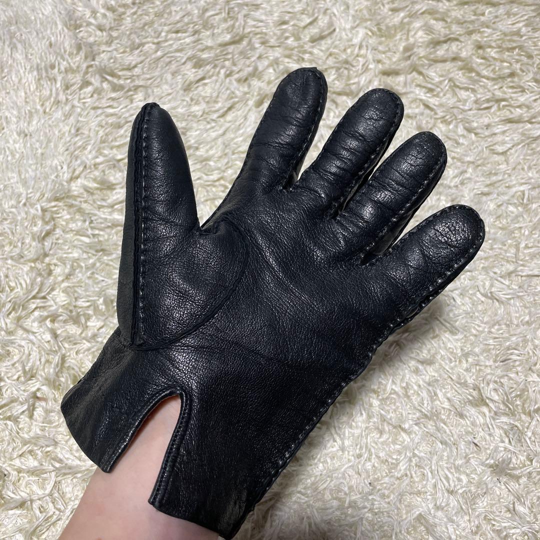 【archive 】PRADA カシミヤ100% ラムレザーグローブ　手袋