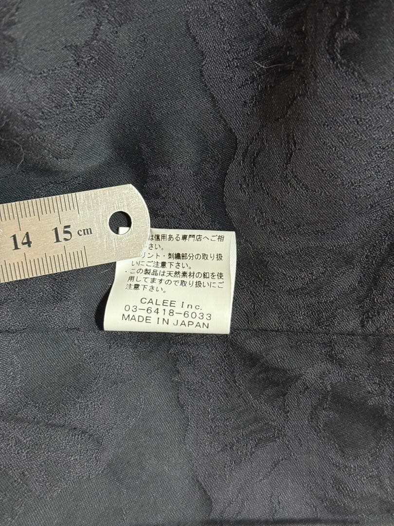 新品 CALEE タイガーボルト 刺繍 ジャケット　XL