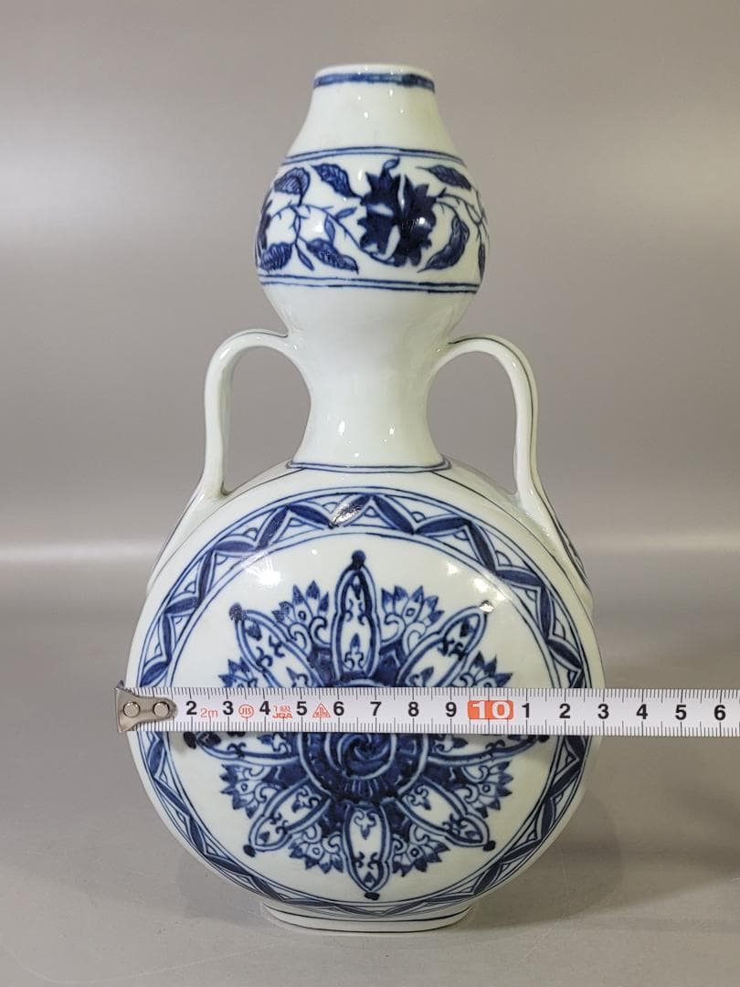 中国 染付 瓶 DT734