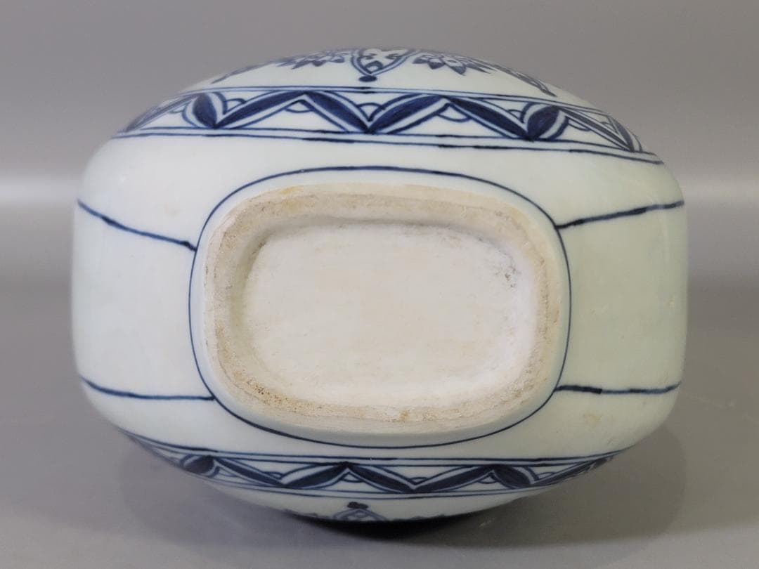 中国 染付 瓶 DT734