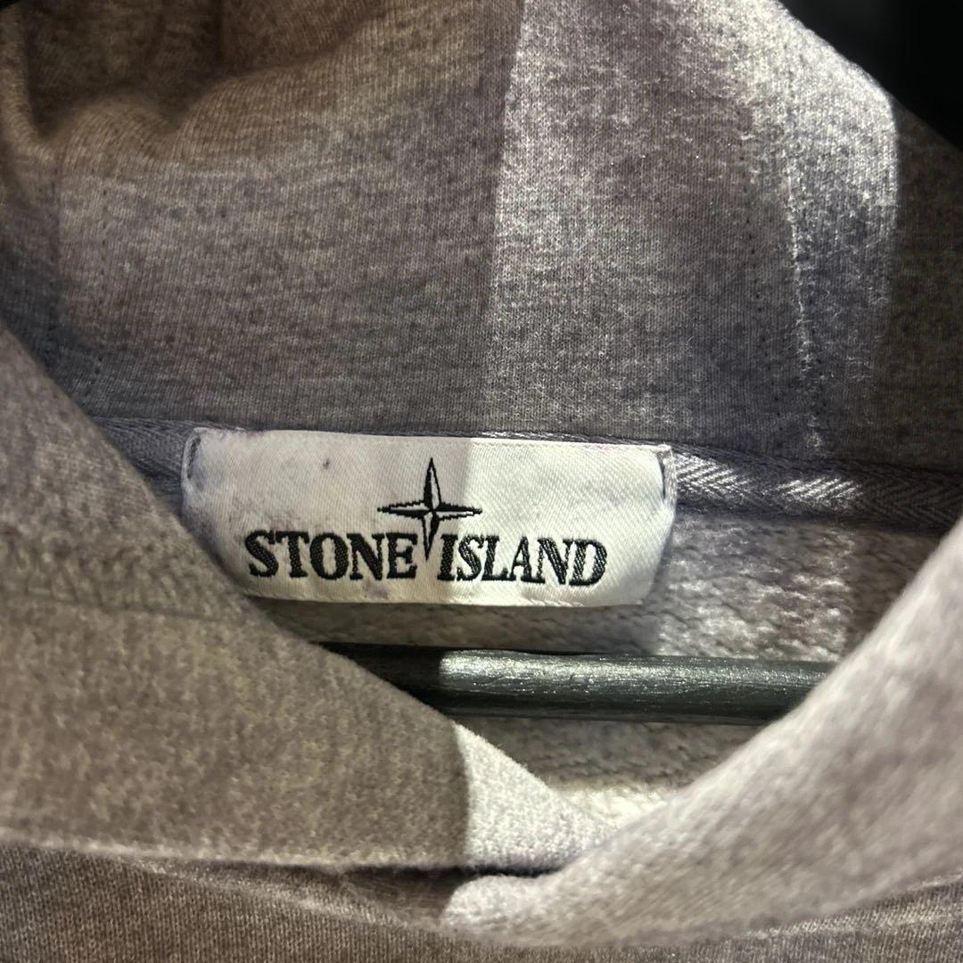 正規　stone  ストーンアイランドパーカー　　ダストカラーXXL