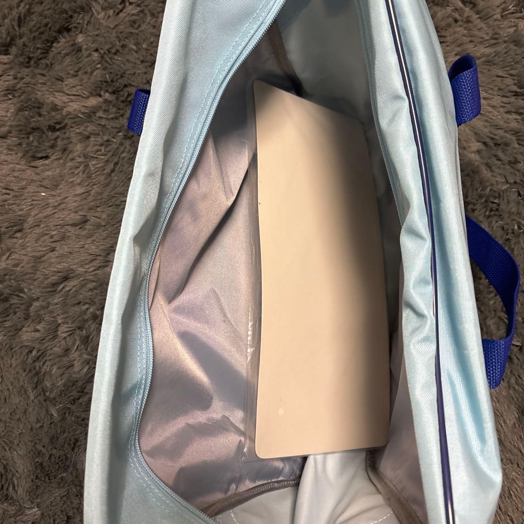 【ワッぺ】WORLD PEGASUS ダッフルバッグ 水色