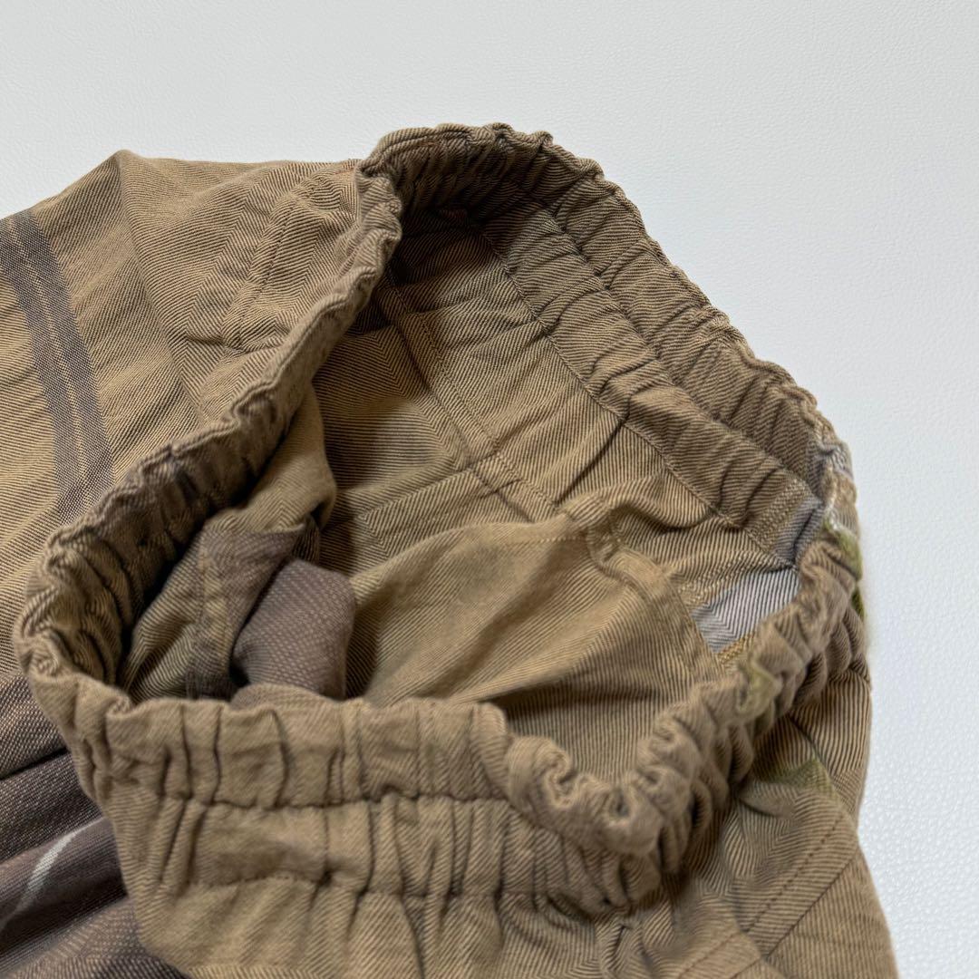 タマキニイメ サルエルパンツ タルンパンツ 日本製 コットン ベージュ系